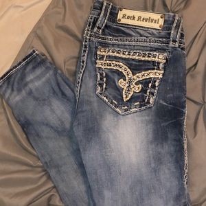 Rock revival skinny jeans